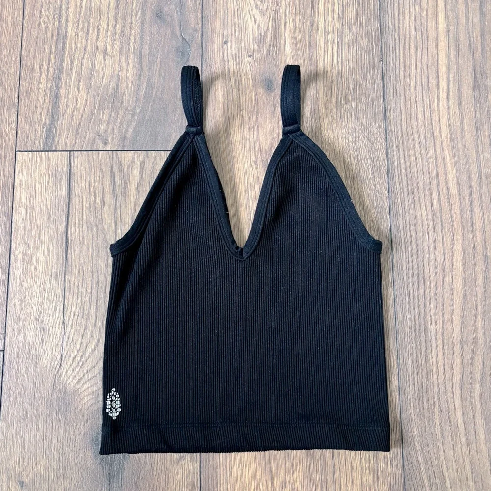 Free People Movement Ribbed Crop Tank - Picture 2 of 2